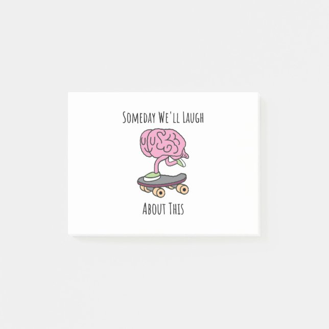 Bloco De Notas Algum Dia Bem Ria Sobre Isso (Frente)