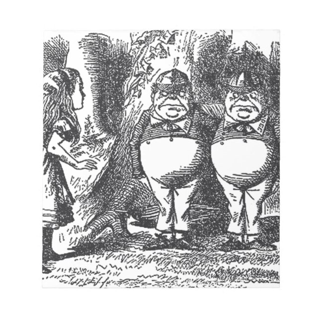 Bloco De Notas Alice no País das Maravilhas (Frente)