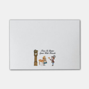Bloco De Notas Alice no país das maravilhas melhor com amigos