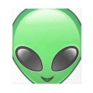 Bloco De Notas alienígena emoji