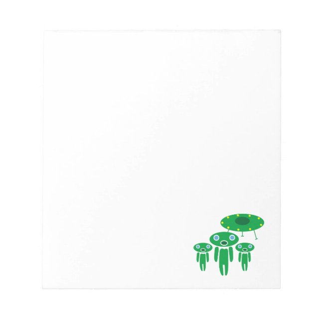 Bloco De Notas Aliens de chegada (Frente)