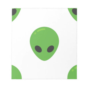 Bloco De Notas aliens emoji