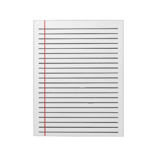 Bloco De Notas Alinhado