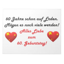 Alles liebe 60. Geburtstag-Spruch