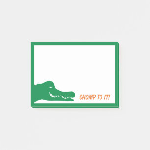Bloco De Notas Alligator Chomp!