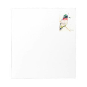 Bloco De Notas Almofada de nota do colibri