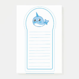 Bloco De Notas Almofada pegajosa de Narwal