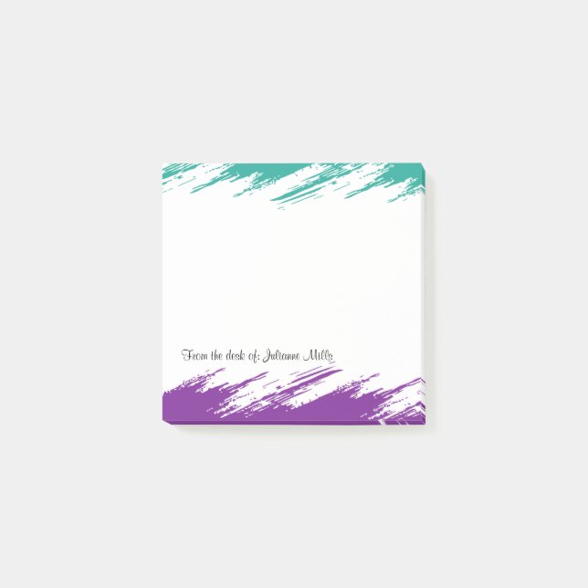 Bloco De Notas Almofadas de nota pegajosas à moda modernas (Frente)