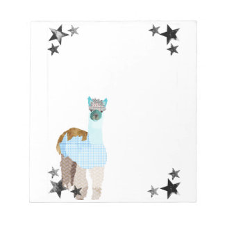 Bloco De Notas Alpaca Art Notepad