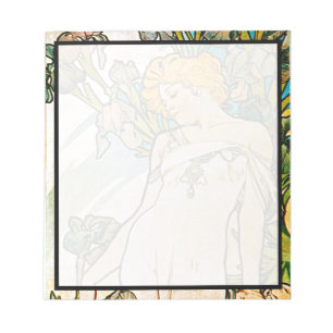 Bloco De Notas Alphonse Mucha - Iris WB