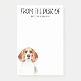 Bloco De Notas Amante de Beagle