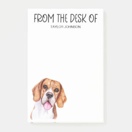 Bloco De Notas Amante de Beagle