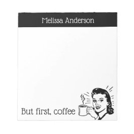 Bloco de Notas Amante de Café