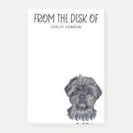 Bloco De Notas Amante do Affenpinscher 