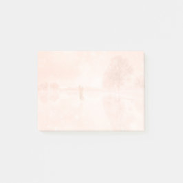 Bloco De Notas Amantes em lagoa congelada