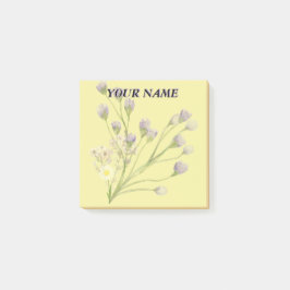 Bloco De Notas Amarelo