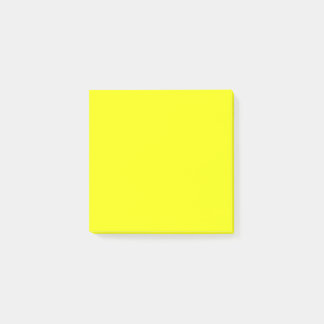 Bloco De Notas Amarelo Brilhante Simples