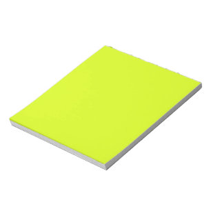 Bloco De Notas  Amarelo Chartreuse (cor sólida) 