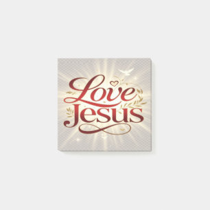 Bloco De Notas Ame Jesus