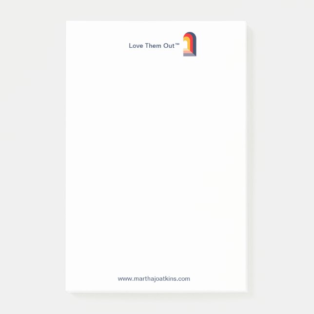 Bloco De Notas Ame-Os Postar Nota (Frente)