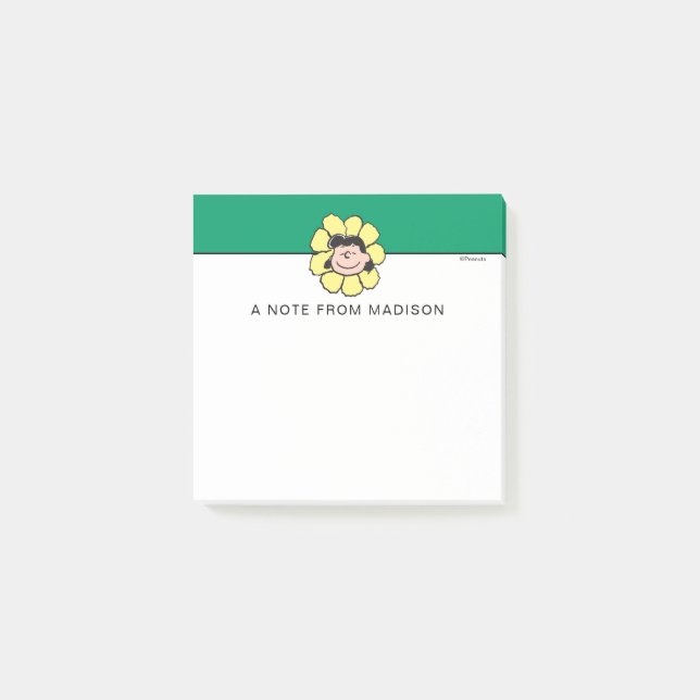 Bloco De Notas Amendoins | Lucy Flower (Frente)