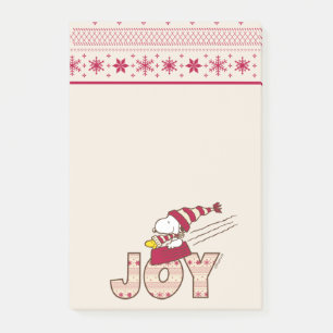 Bloco De Notas Amendoins Passeio De Snoopy & Woodstock Joy