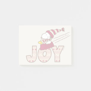 Bloco De Notas Amendoins Passeio De Snoopy & Woodstock Joy