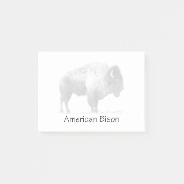 Bloco De Notas American Bison (Frente)