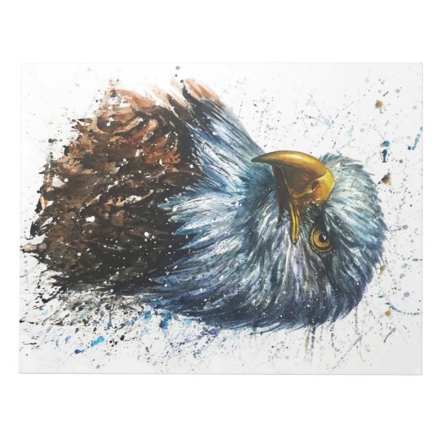 Bloco De Notas American Eagle Watercolor (Frente)