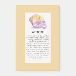 Bloco De Notas Ametrine Crystal Significa Jewelry Display