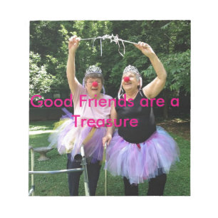 Bloco De Notas Amigos + Tutus = tempos do divertimento