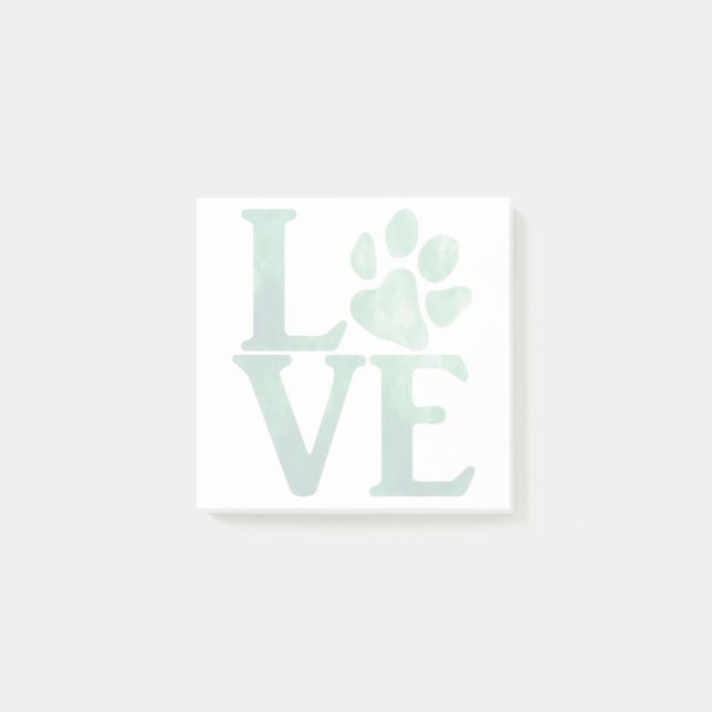 Bloco De Notas Amor Clássico Verde (Frente)