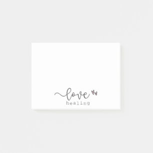 Bloco De Notas Amor Curar Saúde Profissão Médica