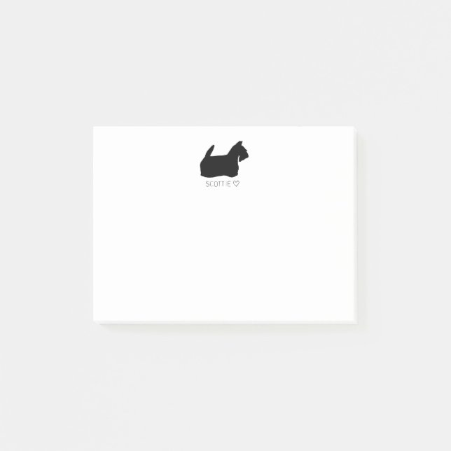 Bloco De Notas Amor do Scottie (Frente)