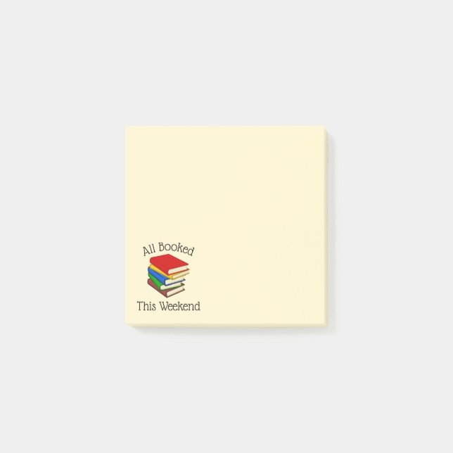 Bloco De Notas Amor pela Leitura de Livros (Frente)