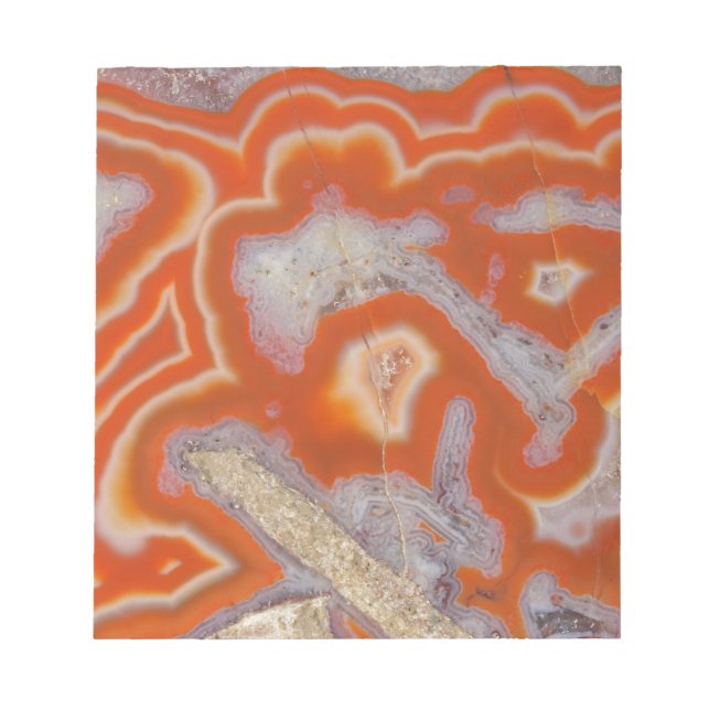 Bloco De Notas Amostra de agato (Frente)