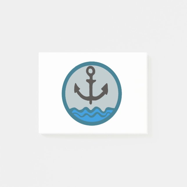 Bloco De Notas ancla (Frente)