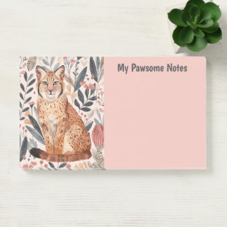 Bloco De Notas Andean Mountain cat Boho My Pawsome Personal