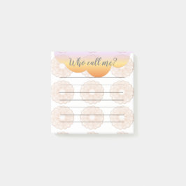 Bloco De Notas Anêmonas De Pêssego Laranja Que Me Chamam De Notas