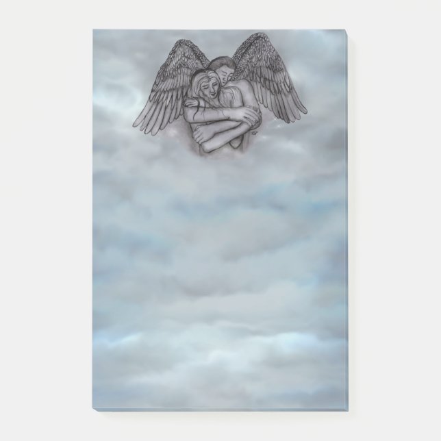 Bloco De Notas Angel Eros no Amor (Frente)