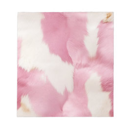 Bloco De Notas Animal Dourado branco-rosado-rosado