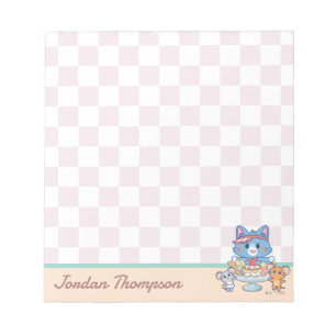 Bloco De Notas Anime Tom, Jerry e Tuffy Dessert Parlor