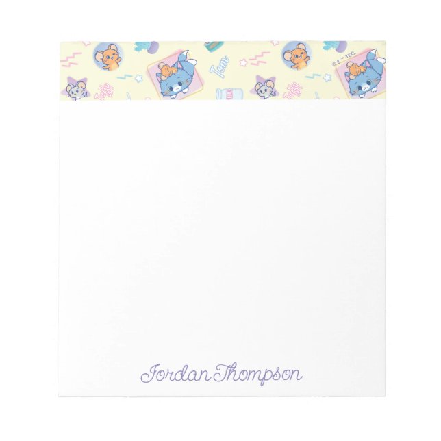 Bloco De Notas Anime Tom, Jerry e Tuffy Playtime Standard (Frente)