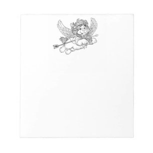Bloco De Notas Anjo Cupido Cachorrinho