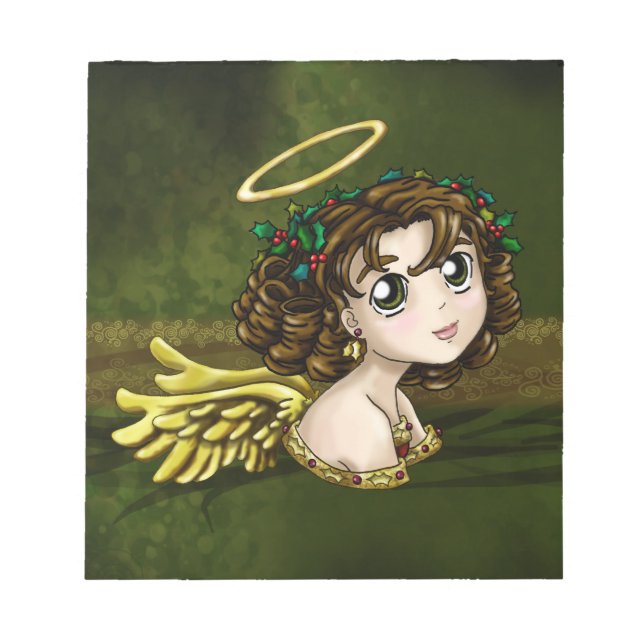 Bloco De Notas Anjo do azevinho (Frente)