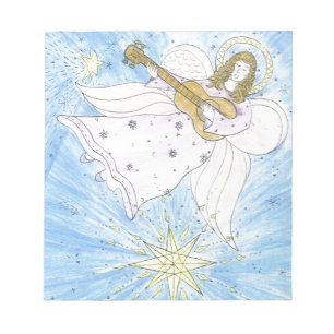 Bloco De Notas Anjo musical