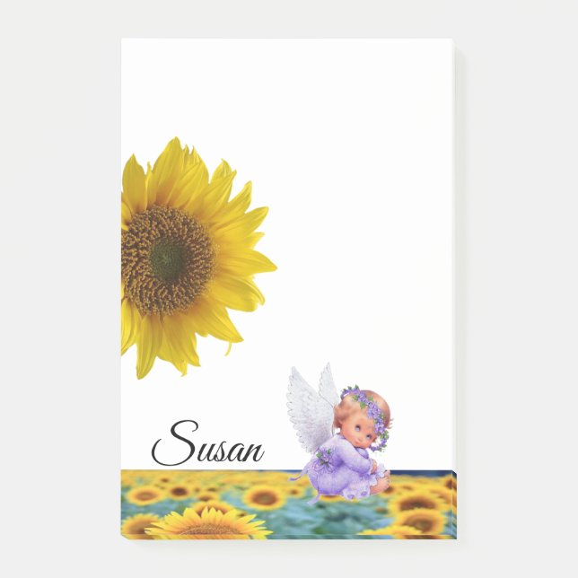 Bloco De Notas Anjo postado (Frente)