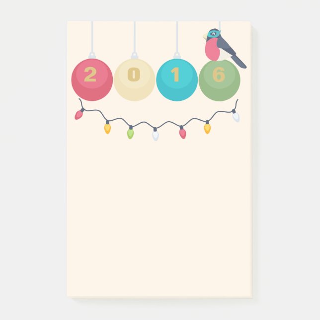 Bloco De Notas Ano Novo 2016 (Frente)