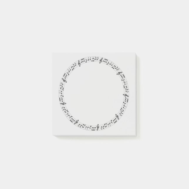 Bloco De Notas Anotações musicais (Frente)