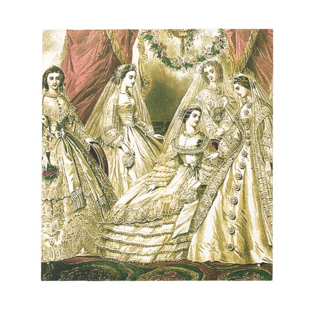 Bloco De Notas Anterior Bridal de Casamento (Frente)